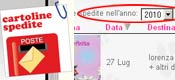 Cartoline spedite - Agenda Intelligente