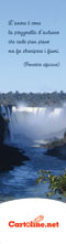 Segnalibro Cascata con fiume - Cod. 2