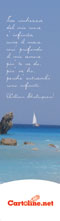 Segnalibro Mare con vela - Cod. 9