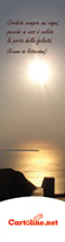 Segnalibro Tramonto bianco - Cod. 16