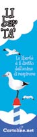 Segnalibro Illustrazione Liberta'- Cod. 10