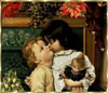 Bacio sotto il vischio