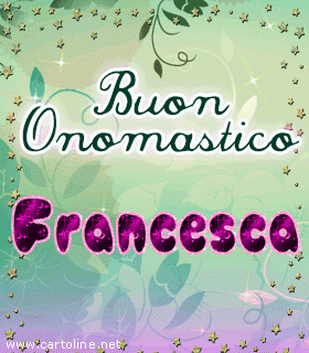 Auguri Francesca