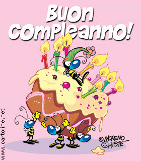 biglietto di auguri di buon compleanno