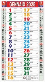 Calendario 2025 da appendere