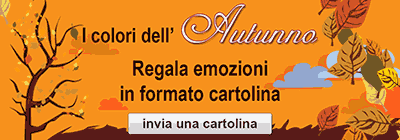 I colori dell'Autunno - Regala emozioni in formato cartolina - invia una cartolina