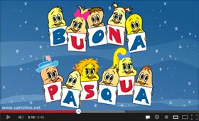 Video Pulcini per auguri di Buona Pasqua