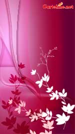 Fantasia rosa con fiori zen