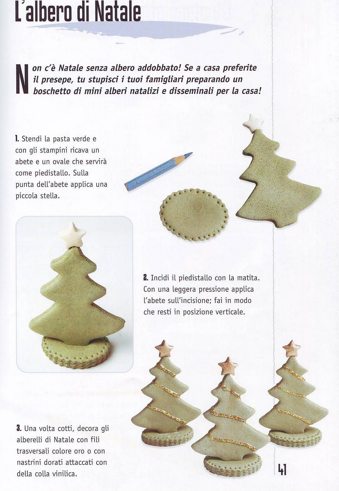 Decorazioni Di Natale In Pasta Di Sale Cartoline Net