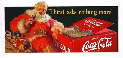 Babbo natale della Coca Cola