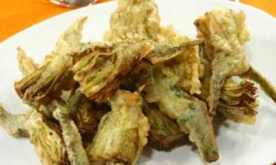 Carciofi fritti alla senape