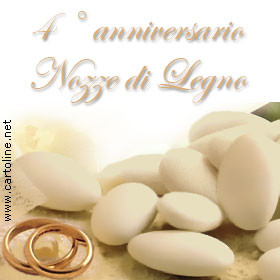 4 Anniversario Di Matrimonio