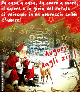 Frasi Per Auguri Di Natale Agli Zii.Buon Natale Dagli Zii