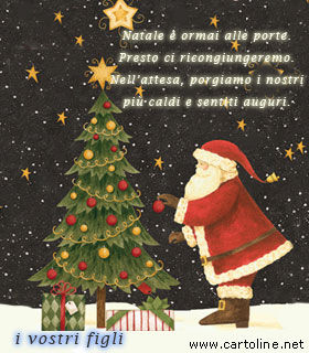 Come Augurare Buon Natale.Buon Natale Ai Genitori Dai Figli