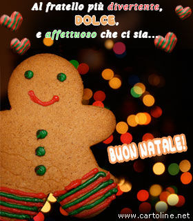 Buon Natale Dolce.Buon Natale Al Fratello