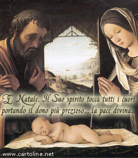 Auguri Di Natale Religiose.Auguri Natalizi Di Pace Divina