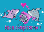 Auguri con amore dallo squalo innamorato