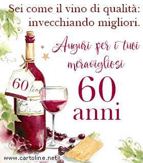 60 anni: migliori come il vino