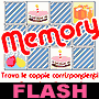Cartolina di compleanno col gioco del Memory