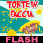 Tira una torta in faccia a Berlusconi
