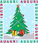 Buon Natale con l'abete decorato!