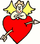 Un morbido cuore per Cupido