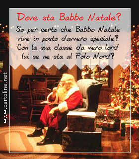 Frasi Di Buon Natale In Rima.Filastrocca Di Natale Dove Sta Babbo Natale