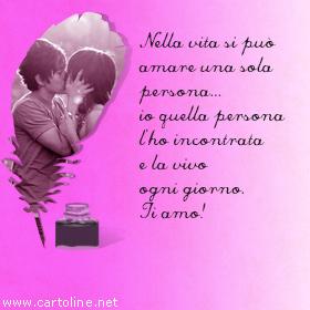 Frase Ti Amo Amore Mio