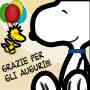 Grazie degli auguri con Snoopy