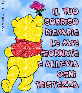 Winnie The Pooh Stampa Con Frase Incorniciata Personalizzabile