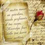 Romantica lettera d'amore