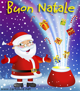 Babbo Natale Buon Natale.Auguri Da Babbo Natale