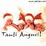 Tanti auguri dai bimbi natalizi