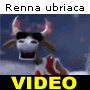 Video divertente di Natale con renna ubriaca