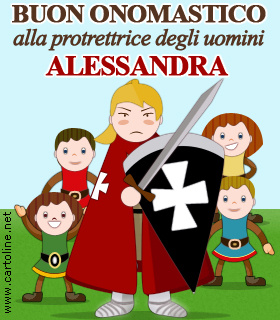 Buon Onomastico Alessandra