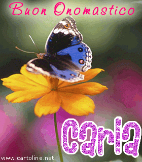 Buon onomastico Carla Buon onomastico Carla