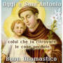  Auguri di Onomastico con Sant'Antonio di Padova