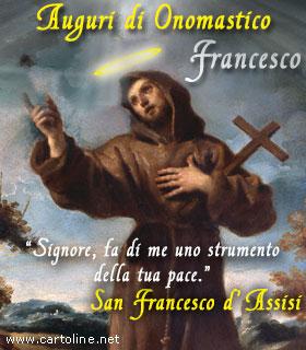 San Francesco D Assisi Per L Onomastico