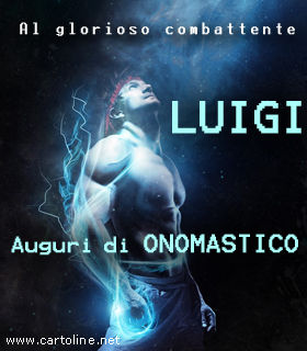 Auguri Di Onomastico A Luigi