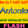 Onomastico Antonio con omonimi famosi