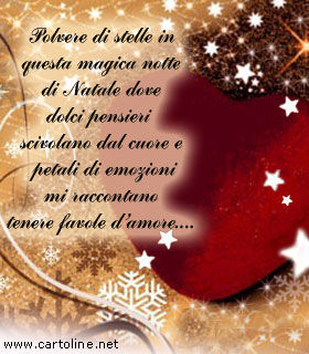 Pensieri Di Natale.Romantico Pensiero Di Natale