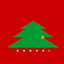 Auguri con albero di natale
