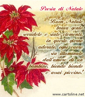 Frasi Di Natale Con Rima.Poesia Di Natale