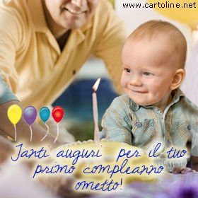 Auguri Ometto Per Il Primo Anno