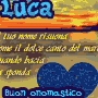 Buon onomastico Luca