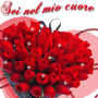 Un cuore di rose rosse