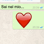 Messaggio Whatsapp d'amore