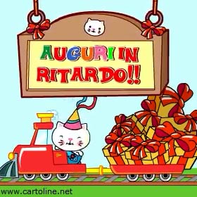 Arriva Il Treno Con Gli Auguri In Ritardo