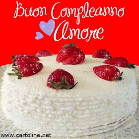 Buon Compleanno Amore