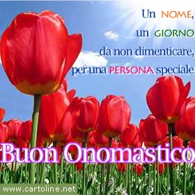 Buon Onomastico Fra I Tulipani